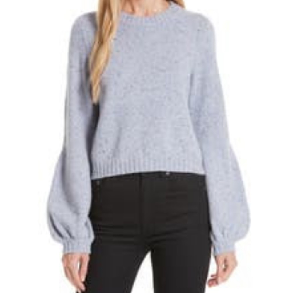 Milly | Bell Sleeve Wool Sweater, Size: P